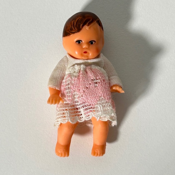 Vintage 60s Rubber German Ari Doll Small (21C) - Picture 1 of 7